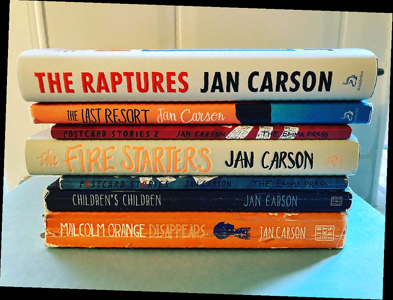 Livres de Jan Carson - photo personnelle