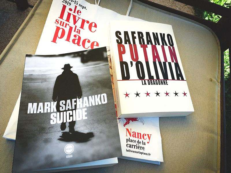 Sélection de livres récents de Mark SaFranko parus en France - Livre sur la Place 2019