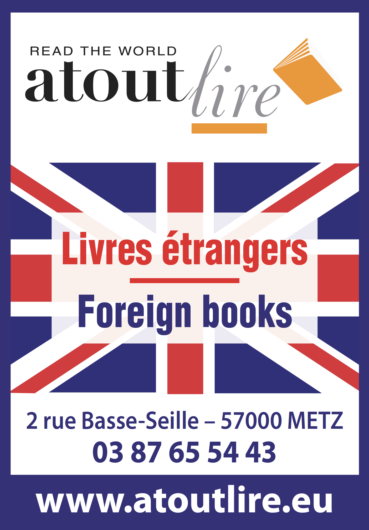 Logo Librairie AtoutLire de Metz