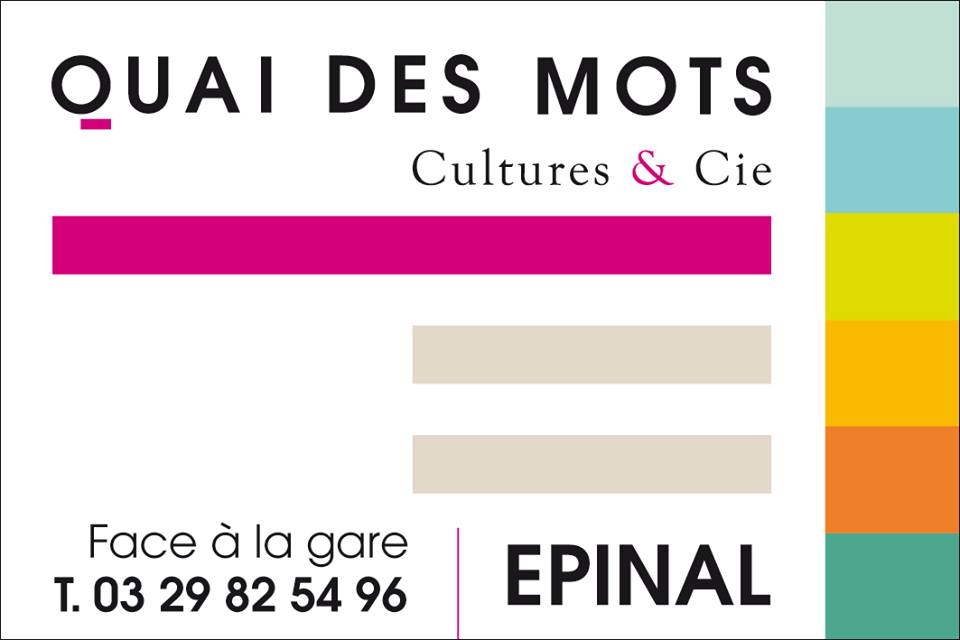 Logo Librairie Le Quai des mots d'Epinal