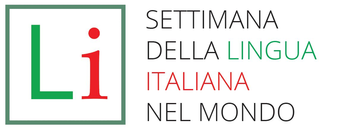 Logo Settimana delle lingua italiana del mondo