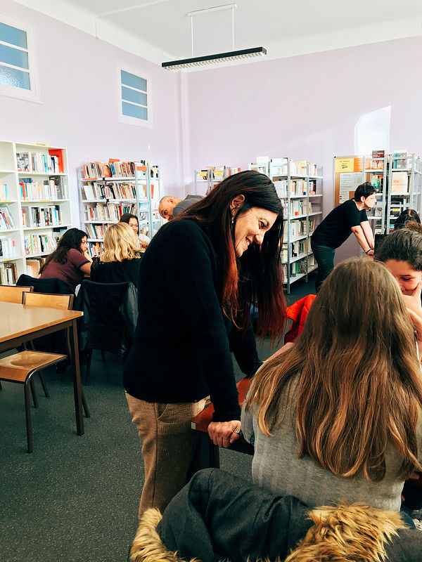 Laura Fusco au lycée Georges de la Tour de Metz