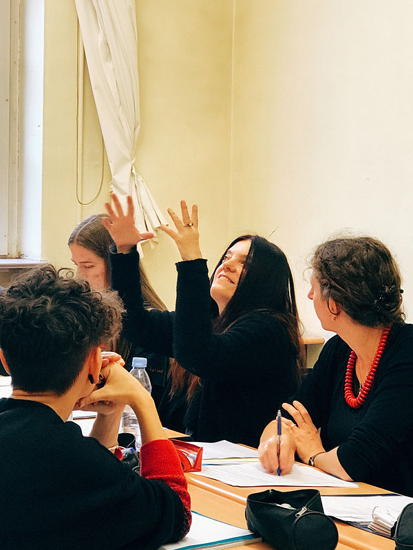 Laura Fusco au lycée Georges de la Tour de Metz