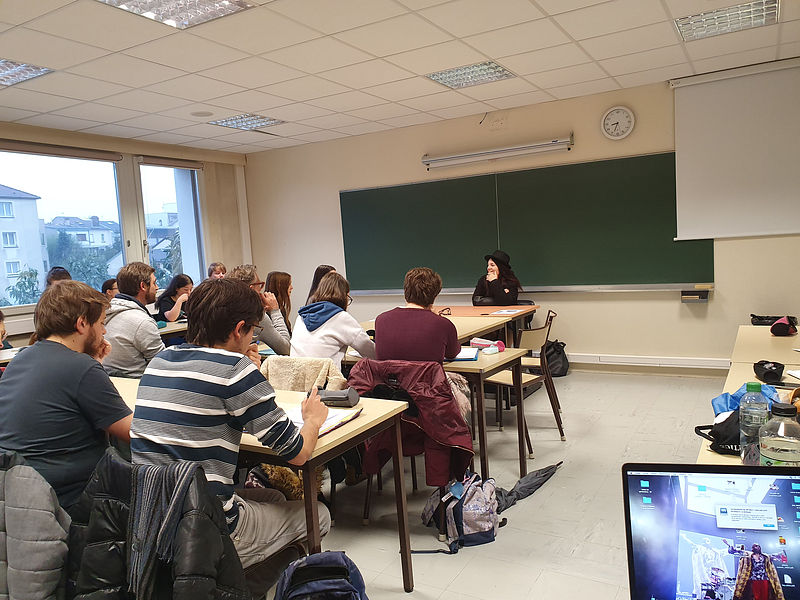 Laura Fusco à l'IUT Nancy-Charlemagne