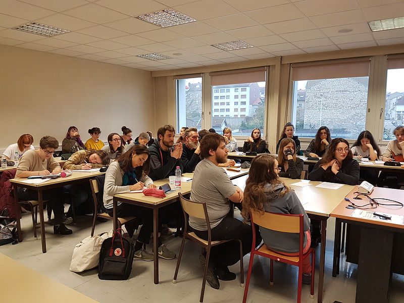 Laura Fusco à l'IUT Nancy-Charlemagne
