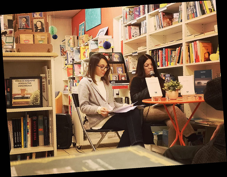 Laura Fusco à la Librairie italienne de Luxembourg