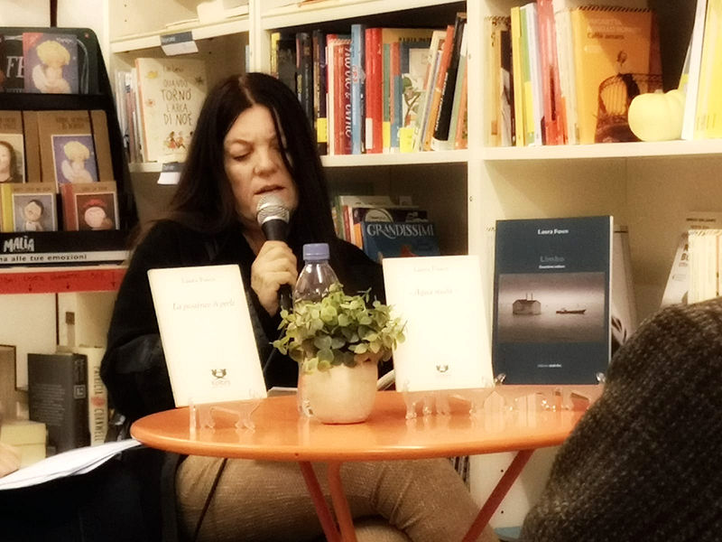 Laura Fusco à la Librairie italienne de Luxembourg