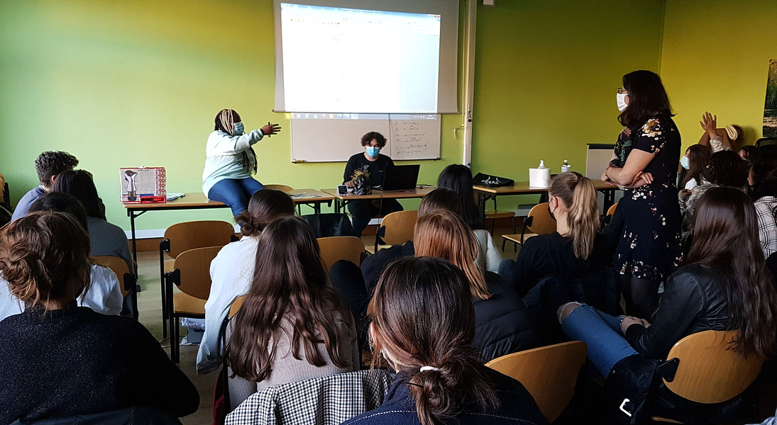 Mohale Mashigo au lycée Georges de la Tour de Metz
