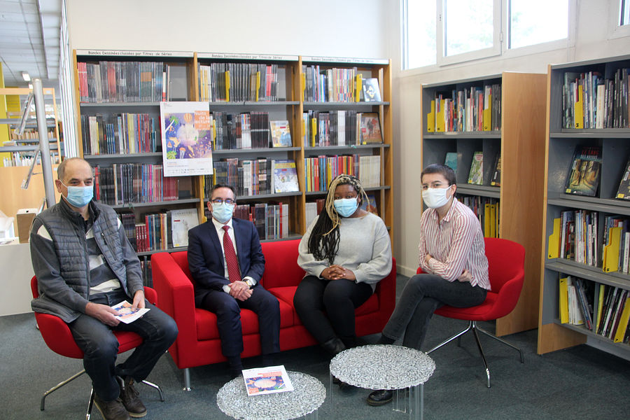 Mohale Mashigo à la Médiathèque Gérard Thirion de Laxou