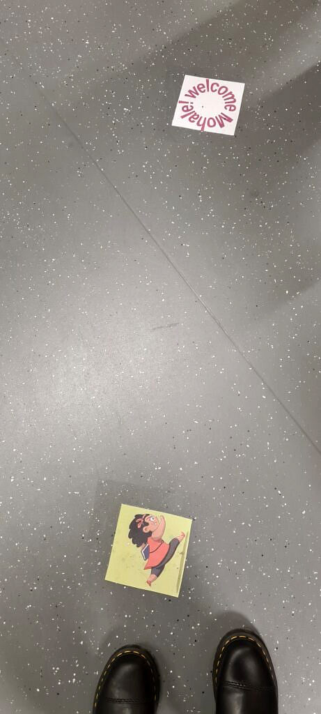 Welcome Mohale par les élèves du collège Guynemer de Nancy