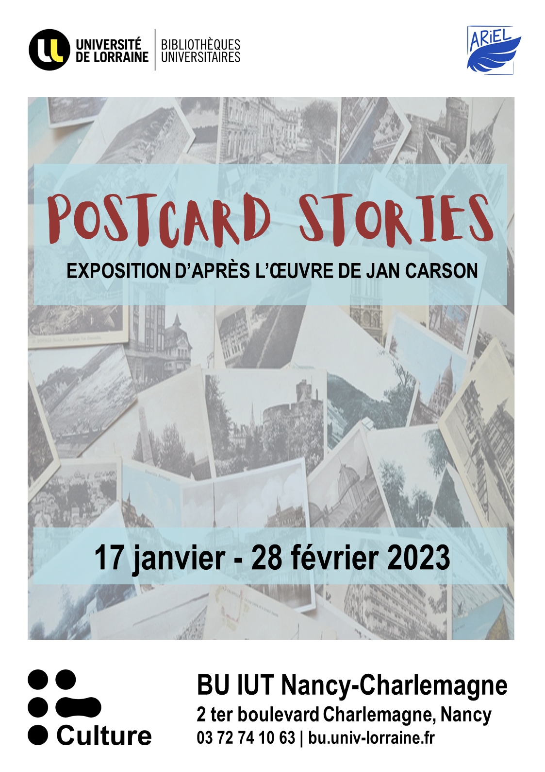 Affiche Postcard Stories BU