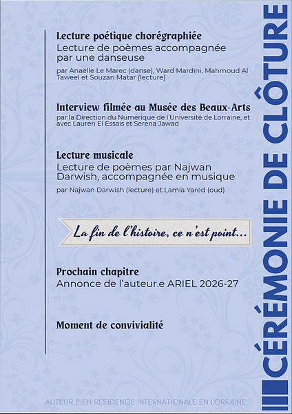 Cérémonie clôture ND3